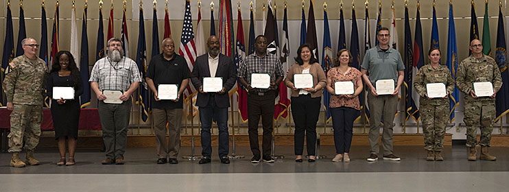 Civilian and U.S. Army awardees