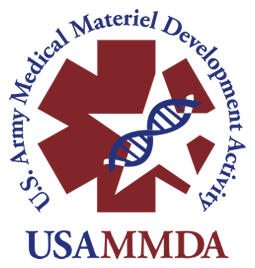 U.S. Army Medical Materiel Development Activity (USAMMDA) logo