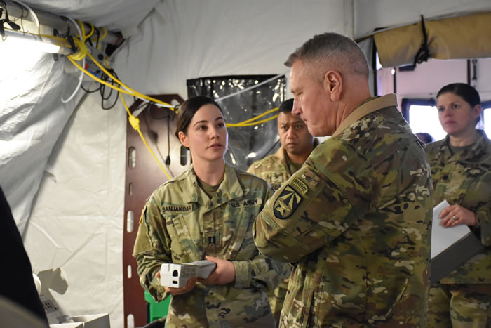 Army Cpt. Sarah Sanjakdar discusses the Laboratory Assay
