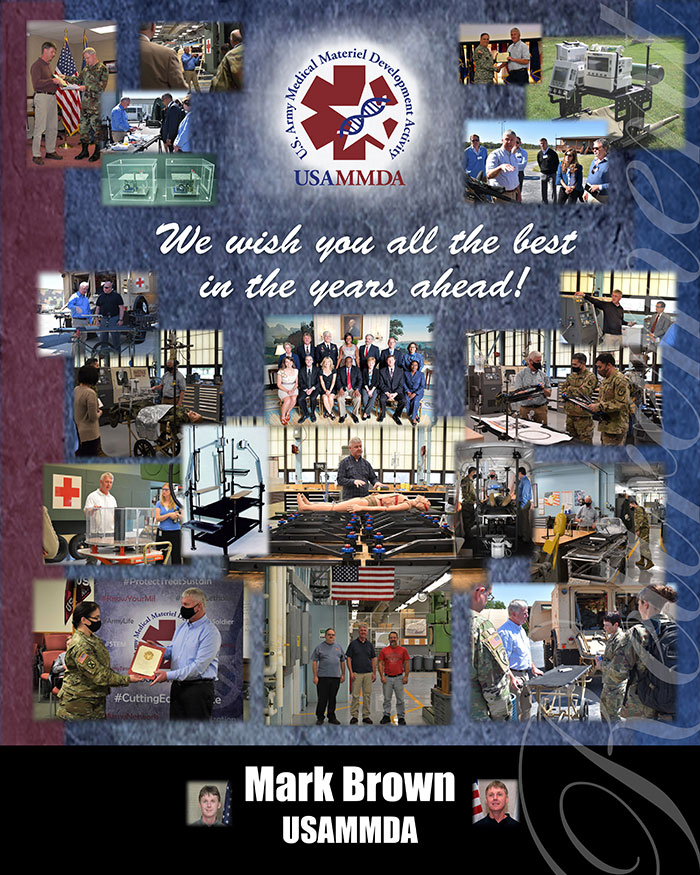 Mark Brown poster